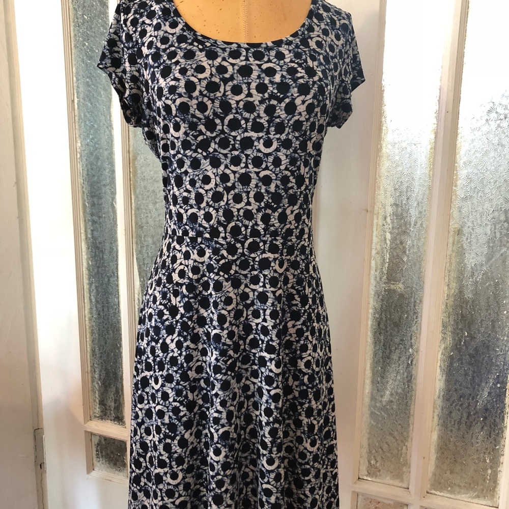 Michael Kors navy & white dress